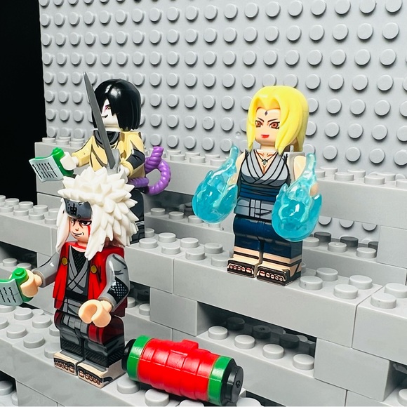 Naruto Jiraiya Tsunade Orochimaru Custom Minifigure Lot of 3 - Picture 3 of 4